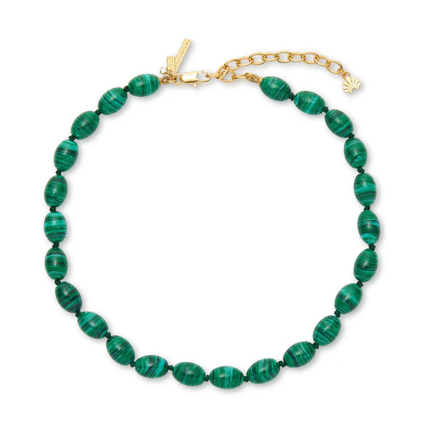 MALACHITE BAROQUE COLLAR NECKLACE | LELE SADOUGHI