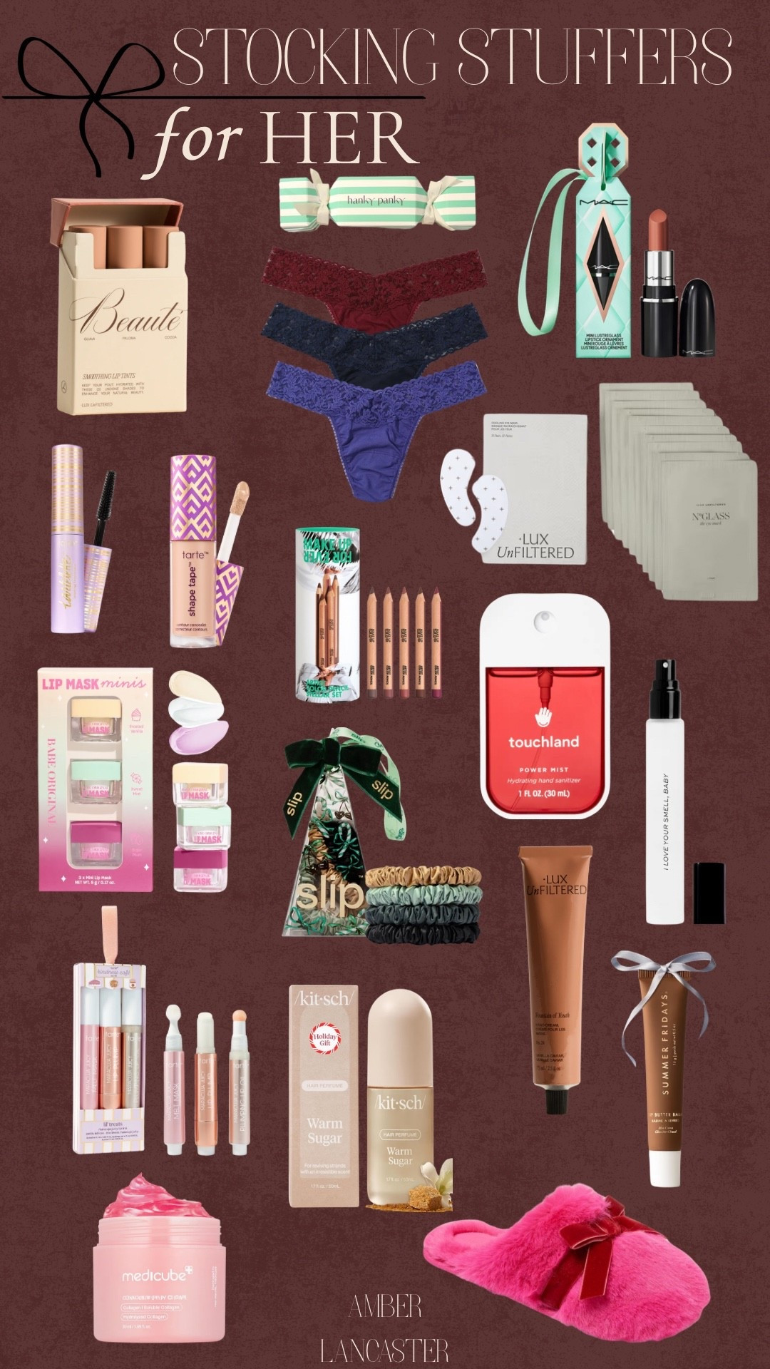 Stocking Stuffers for her! 🎅🏻💄 | 
stocking stuffers, womens stocking stuffers, stocking stuffers women, womens gift, gifts for her, gift guide for her, womens gift guide, gift ideas for women, christmas, stocking, amazon stocking stuffers, nordstrom gifts, last minute gifts, beauty, mini gift sets. 


#LTKGiftGuide #LTKHoliday #LTKBeauty