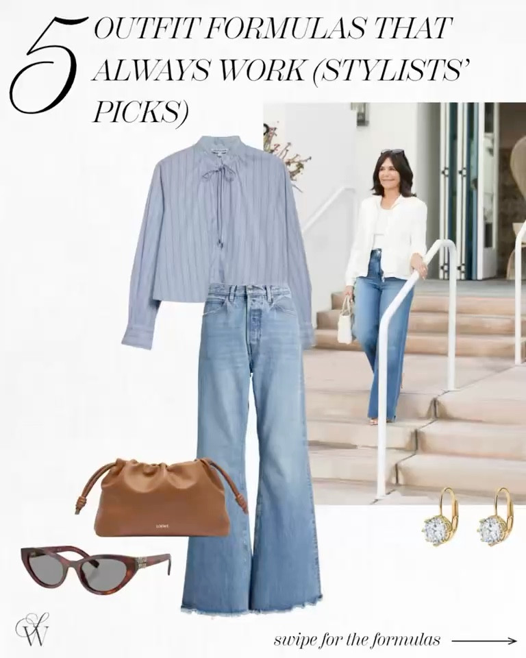 Anyone else struggle with having “nothing to wear?” 🙋🏻‍♀️

These are 5 outfits formulas that work every single time. Especially when you don’t know what to wear - see the rest on sosusie.com!

The best part? You can use these tips with items you already have in your closet! ✨

Follow me @susie.wright so I can message you! 💌

#LTKOver40 #LTKdayinmylife #LTKSeasonal