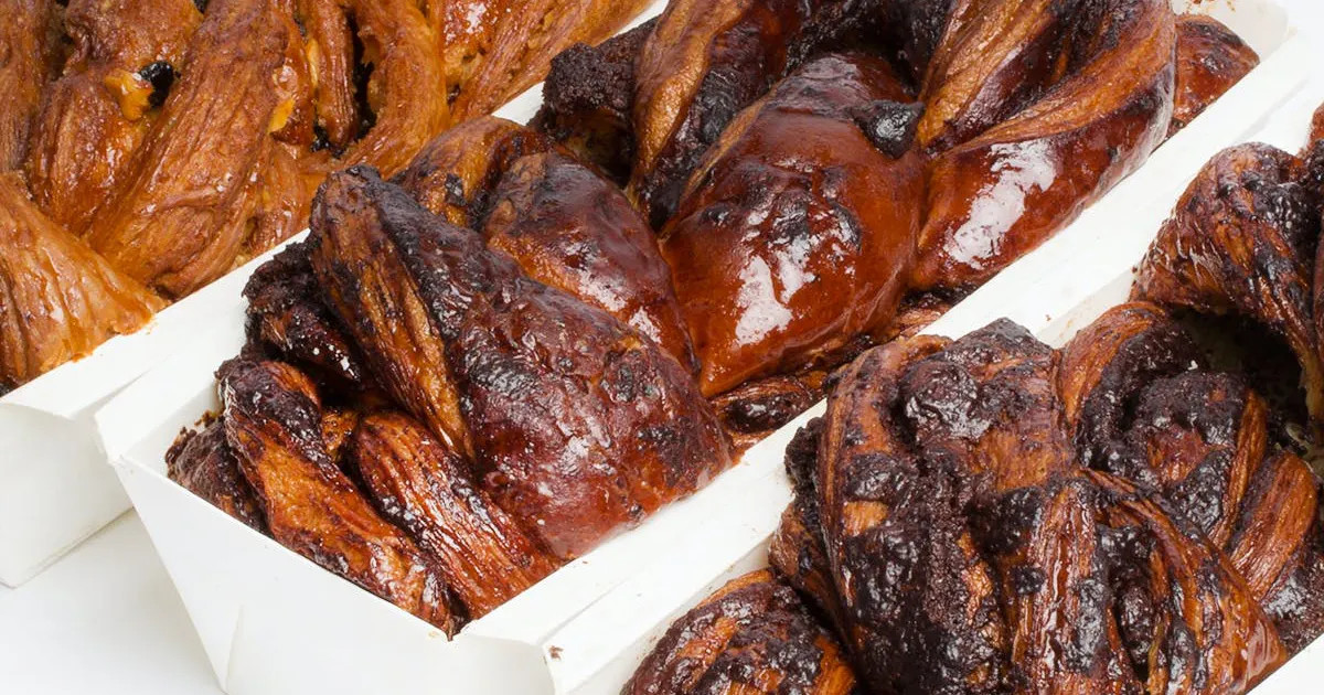 Breads Chocolate + Apple Babka - 3 Pack by Breads Bakery | Goldbelly | Goldbelly