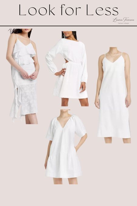 Budget friendly white dresses for brides to be! Featuring bridal shower dresses!

#LTKMidsize #LTKWedding #LTKFindsUnder50