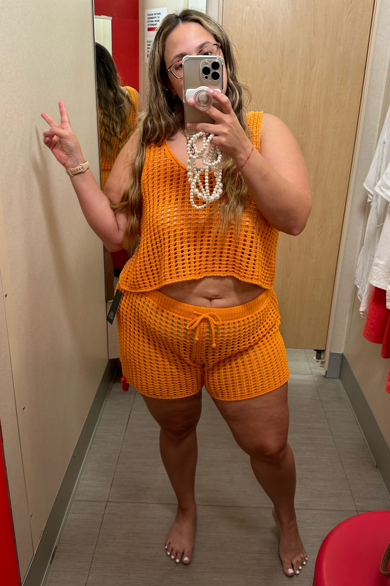 Knitwear for the beach is so in right now! I probably would have liked this if I sized down but it wasn’t for me. Still think it’s super cute for anyone who’s searching for resort wear, beach wear, pool wear or just lounge wear! 
Wearing XL in both
I’m 5’4, size 14

#LTKstyletip #LTKcurves #LTKswim