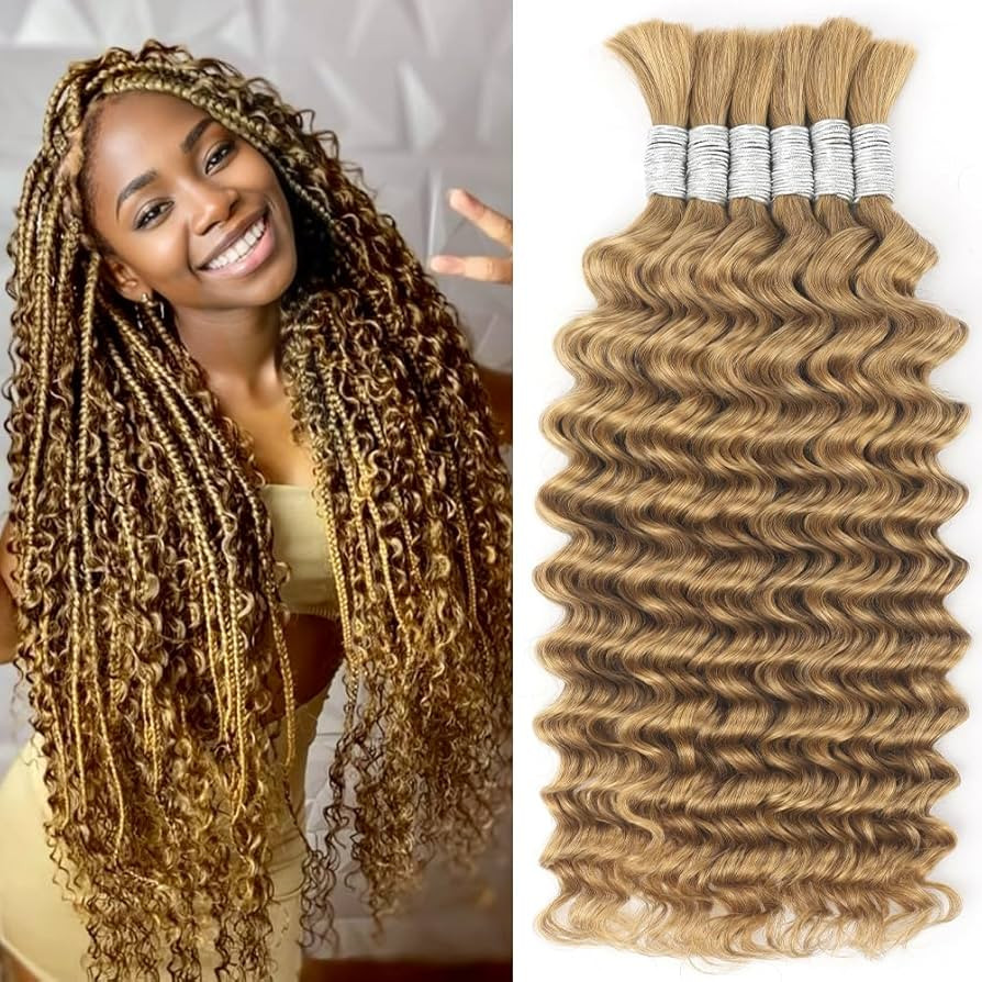 Braiding Hair for Boho Braids Human Hair 150g 14 Inch Curly Boho Hair for Braiding Knotless 12A B... | Amazon (US)