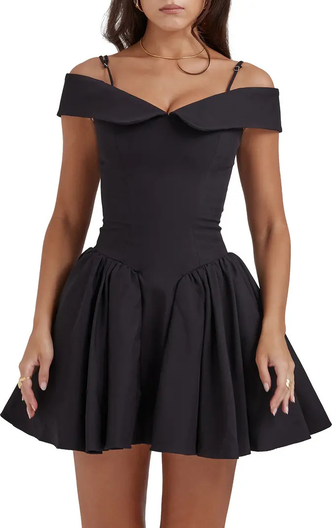 Elida Off the Shoulder Minidress | Nordstrom
