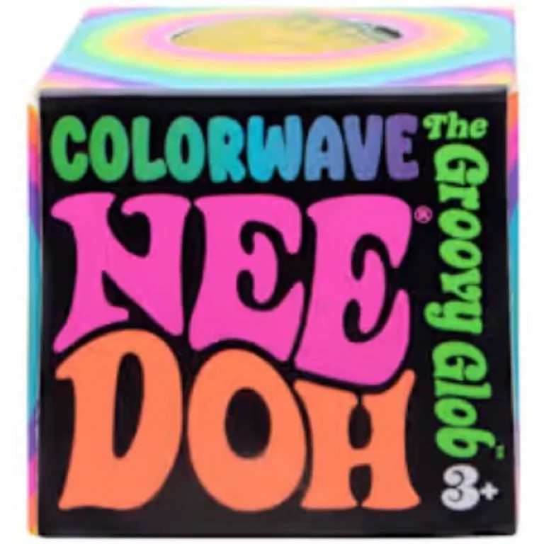 NeeDoh The Groovy Glob Colorwave Stress Ball [1 RANDOM Color] | Walmart (US)