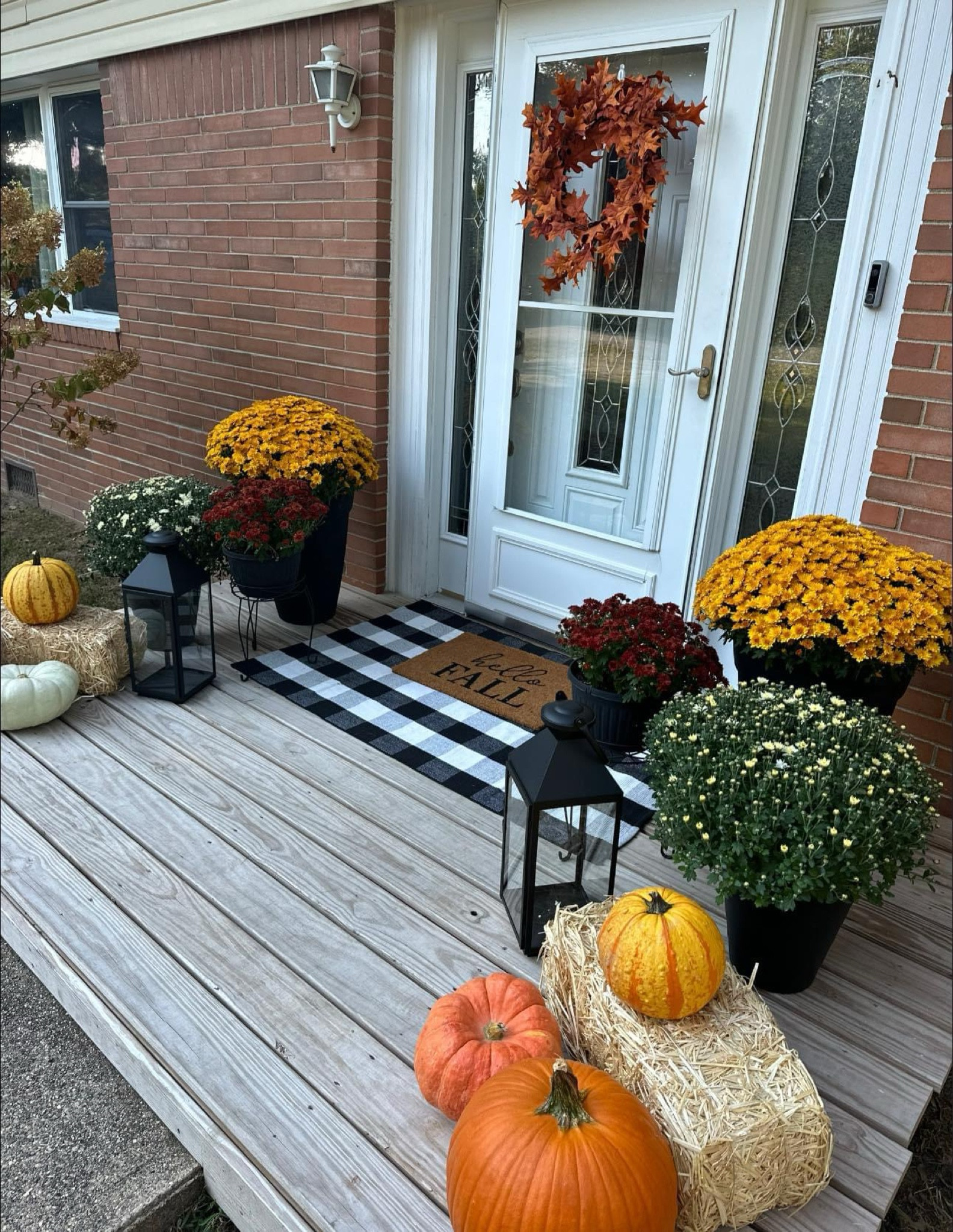 Finally My Porch Is Done 🫶🏽🍁🌼