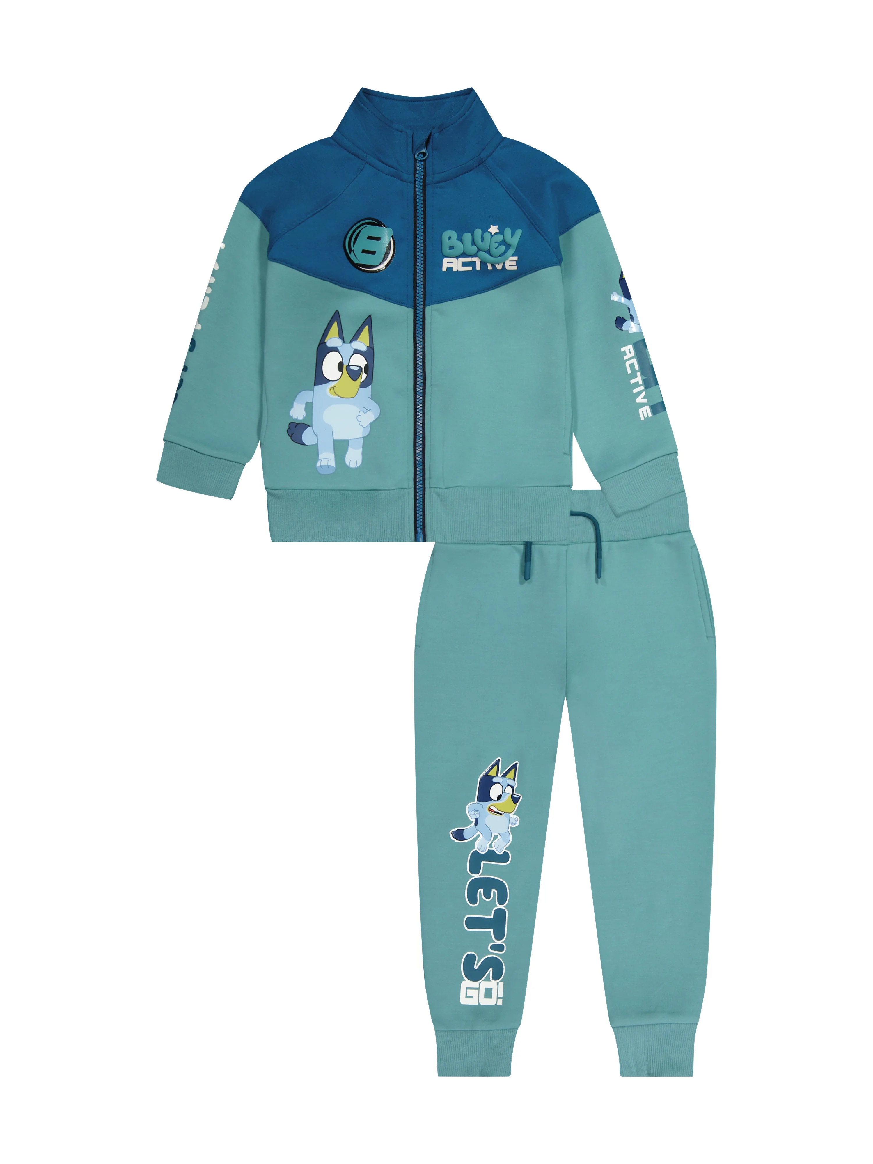 Disney Pixar Cars Toddler Boys Track Jacket and Jogger Pants Set, 2-Piece, Sizes 12M-5T | Walmart (US)