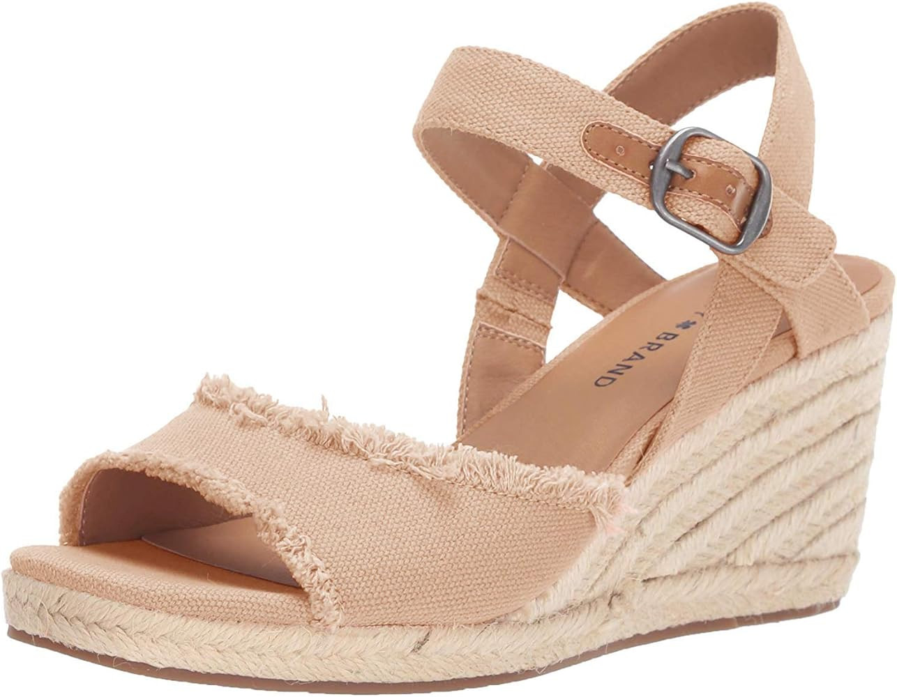 Lucky Brand Women's Mindra Espadrille Wedge Sandal | Amazon (US)