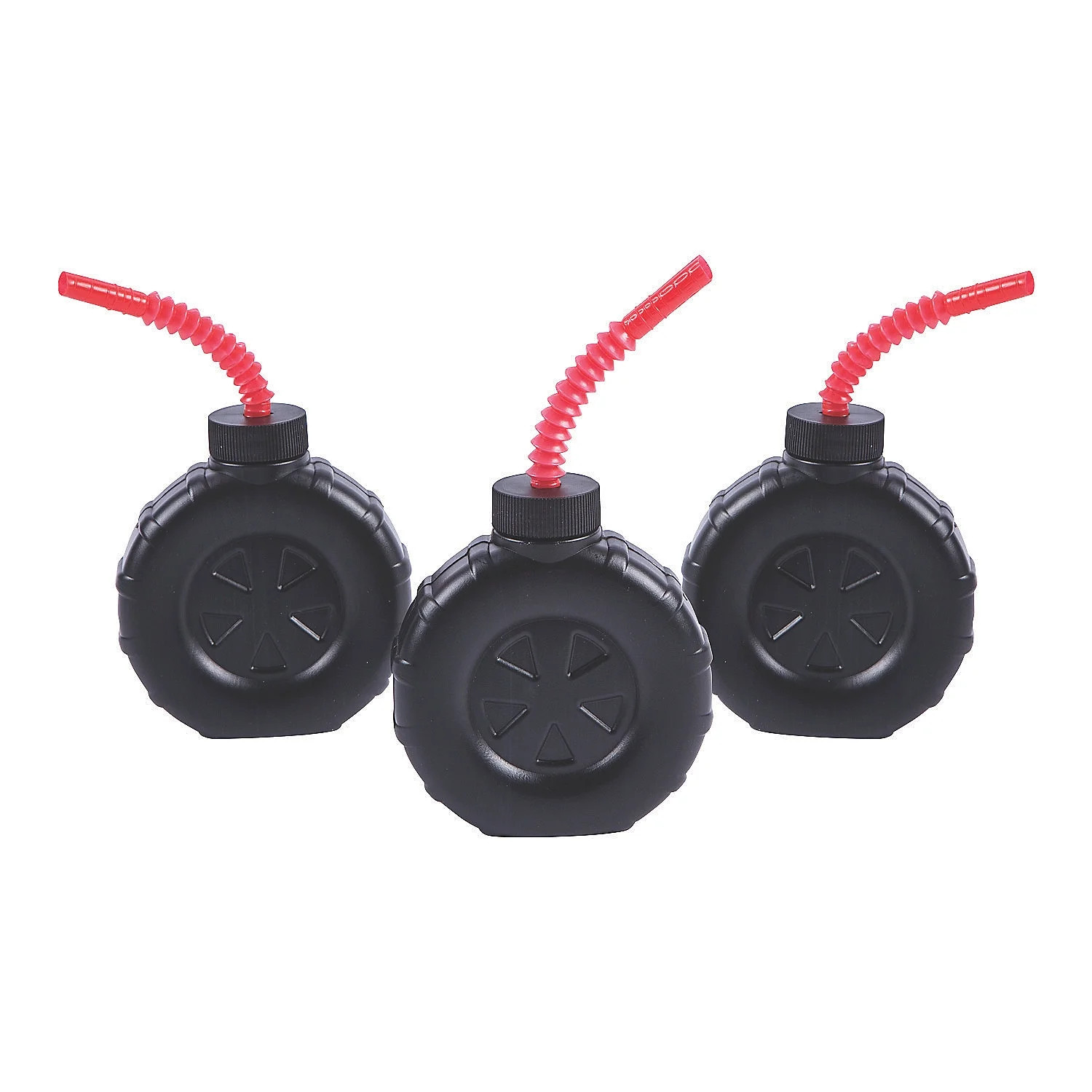 Cars & Trucks Tire Sipper Cup - Party Supplies - 12 Pieces | Walmart (US)