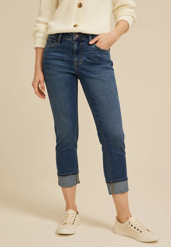 m jeans by maurices™ Classic Mid Rise Cropped Jean | Maurices
