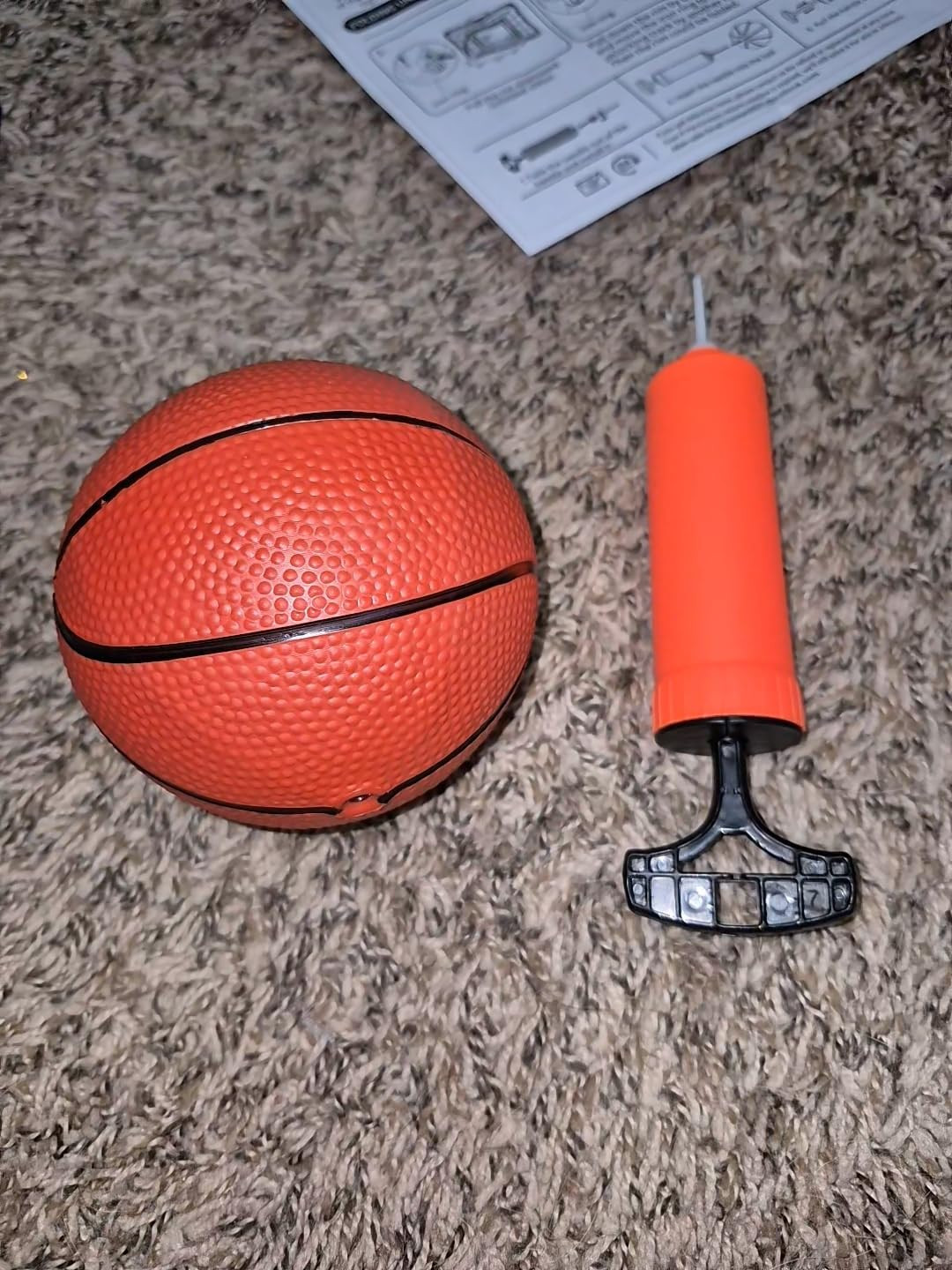 Kids Indoor Basketball Hoop - Over The Door Mini Basketball Hoop with LED Scoreboard, Lights & So... | Amazon (US)