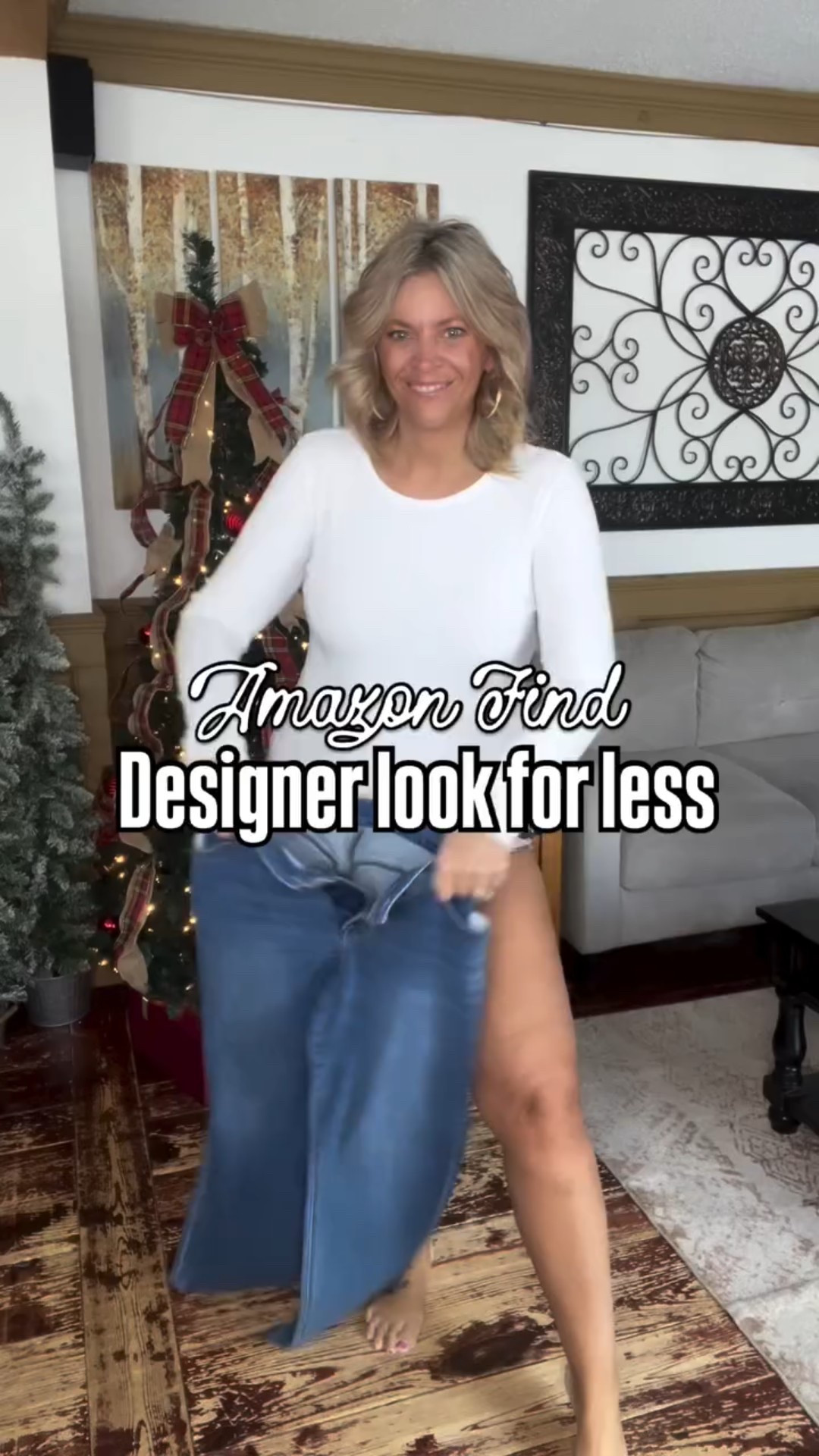 Easy running errands outfit for winter during this busy Christmas rush!! Love my designer look for less 1/4 zip pullover in this fun leopard 🐆 print. Added my fave straight leg jeans 👖 and flats for the perfect casual winter OOTD. #casualootd #runningerrands #lookforless

#LTKMidsize #LTKOver40 #LTKFindsUnder50