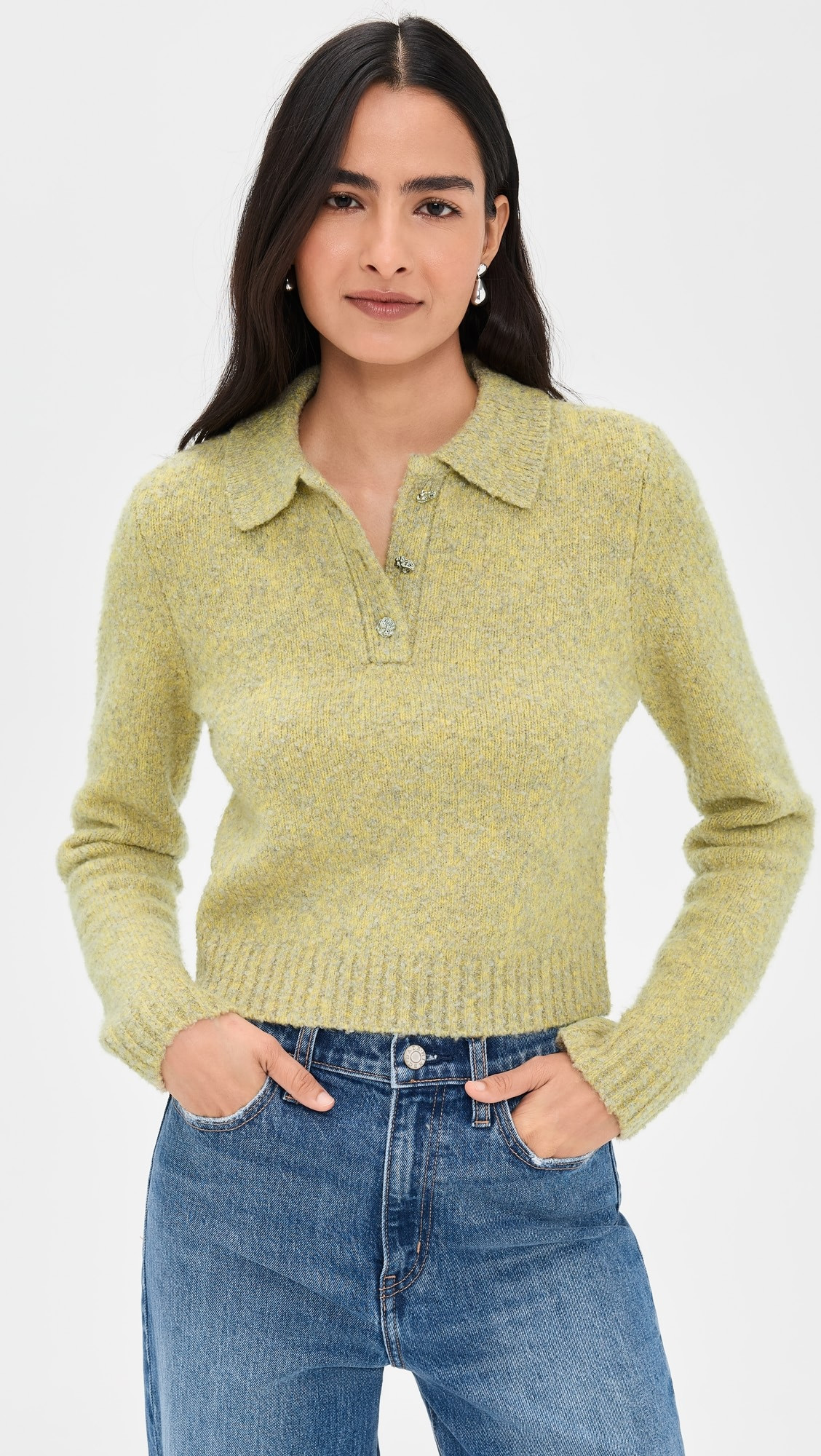 Wren Boucle Polo Sweater | Shopbop