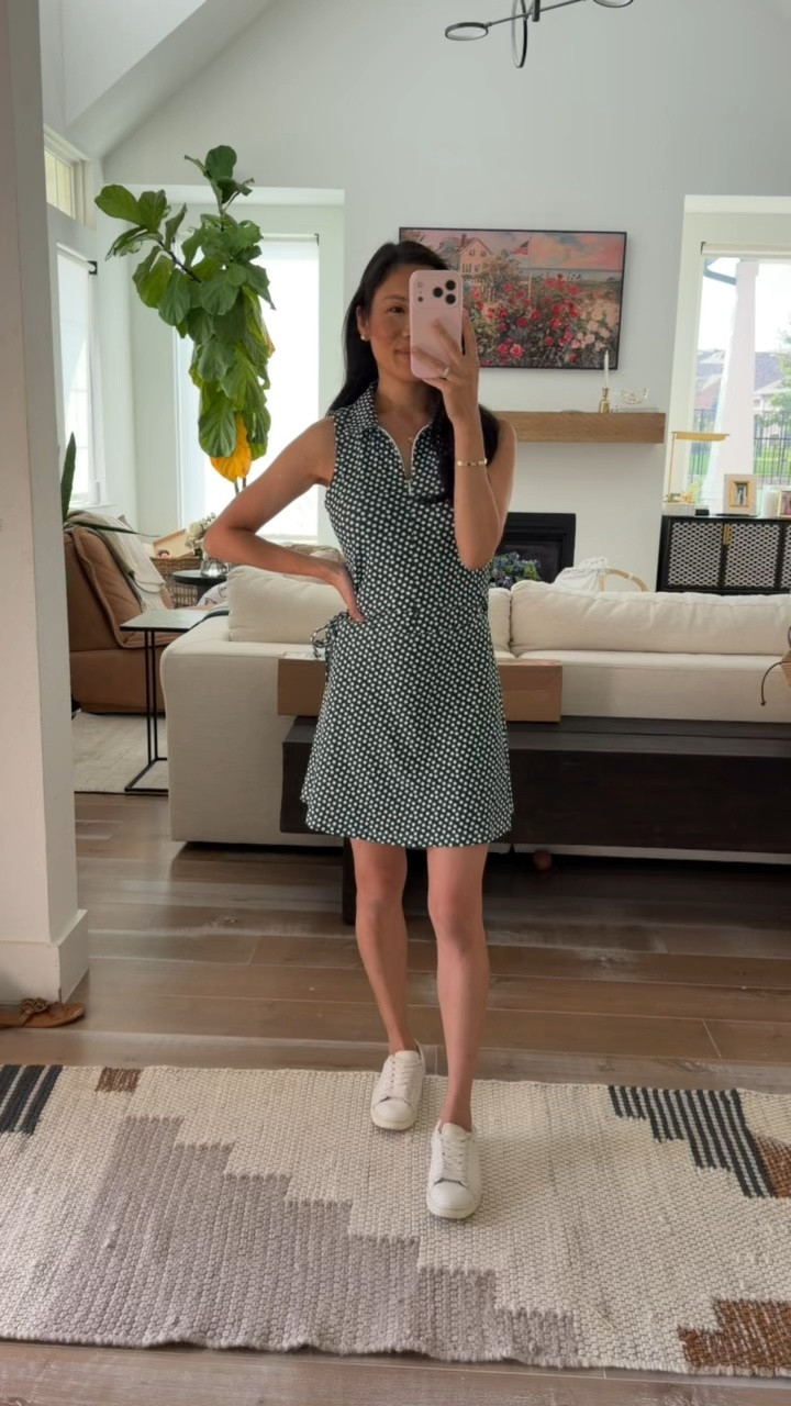 Love this athletic dress that has a classic fit and low zip so it’s breastfeeding friendly and so comfy!

#LTKootd #LTKActive