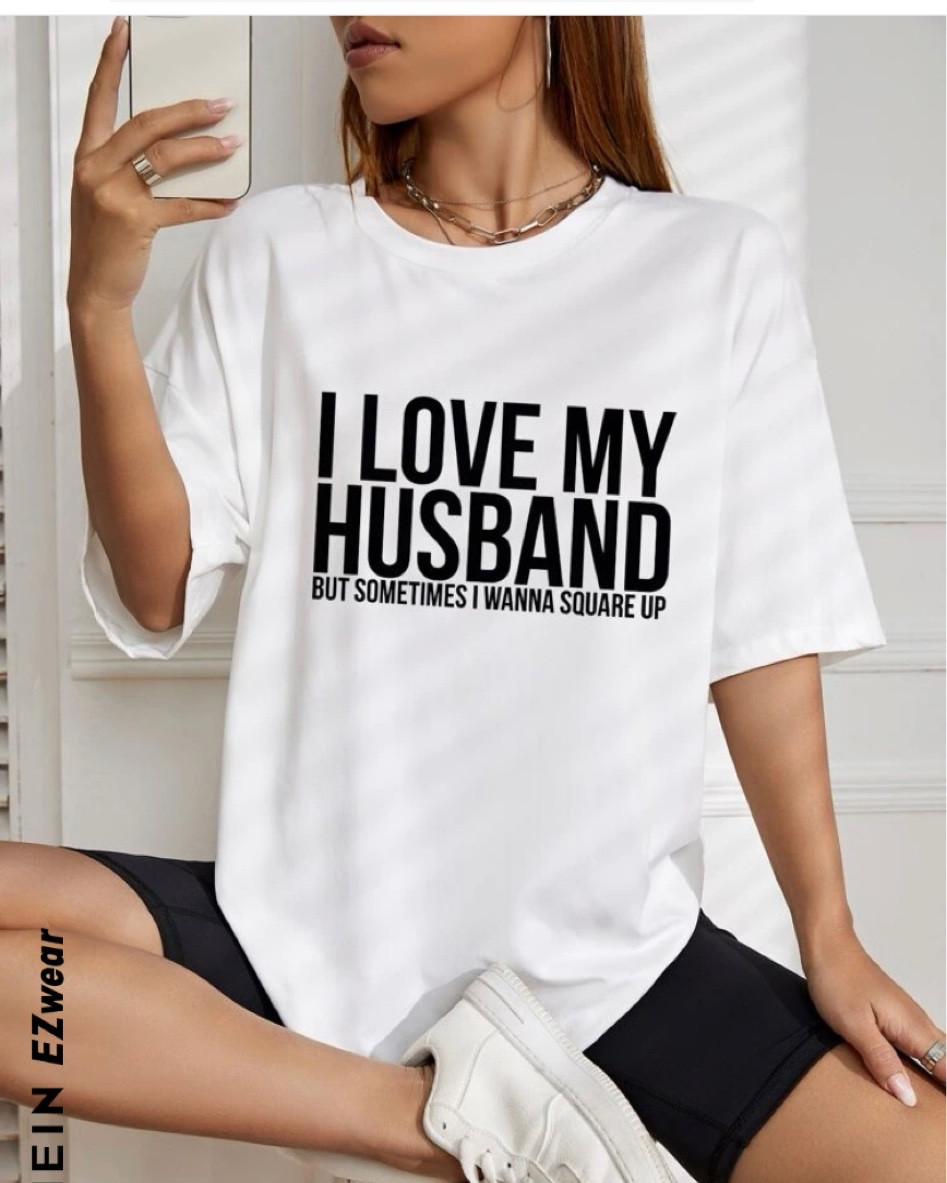 I love my husband shirt 


#LTKstyletip #LTKunder50