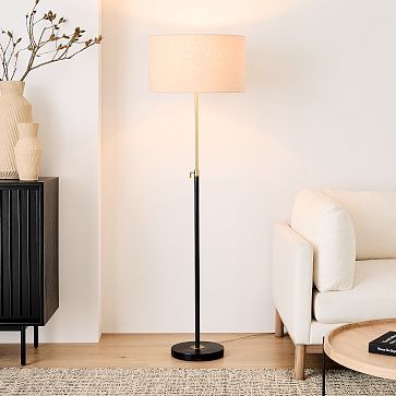 Telescoping Adjustable Floor Lamp (60") | West Elm (US)