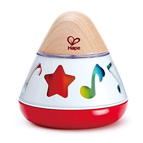 Hape E0332 Rotating Baby Music Box, Spin & Play The Music, Battery Not Needed, 40 x 40 cm, Multic... | Amazon (US)