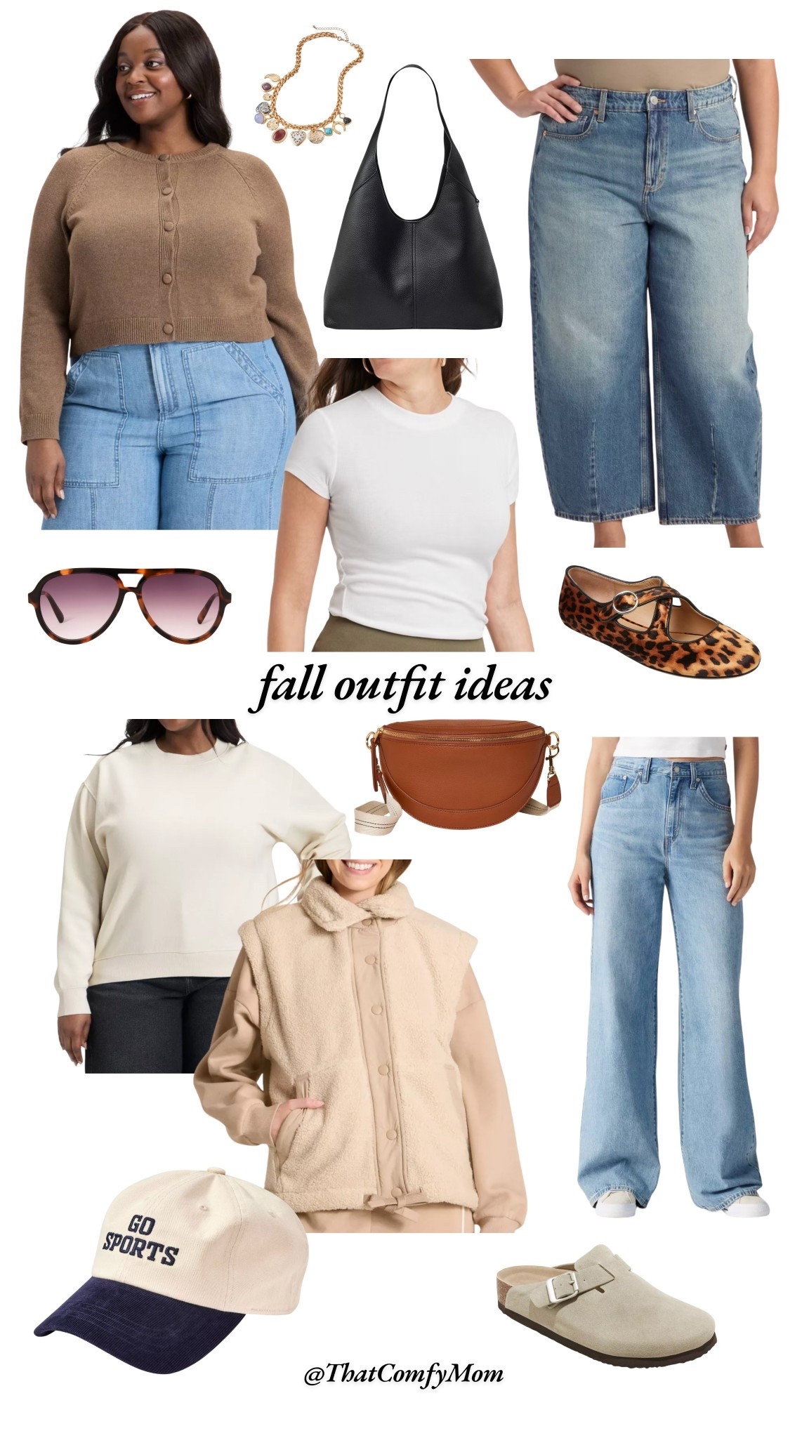 Fall outfit ideas / casual fall style / target women’s sale / pre fall outfit / cheetah flats / fleece vest / barrel jeans / button cardigan an 

#LTKSaleAlert #LTKSeasonal #LTKFallSale