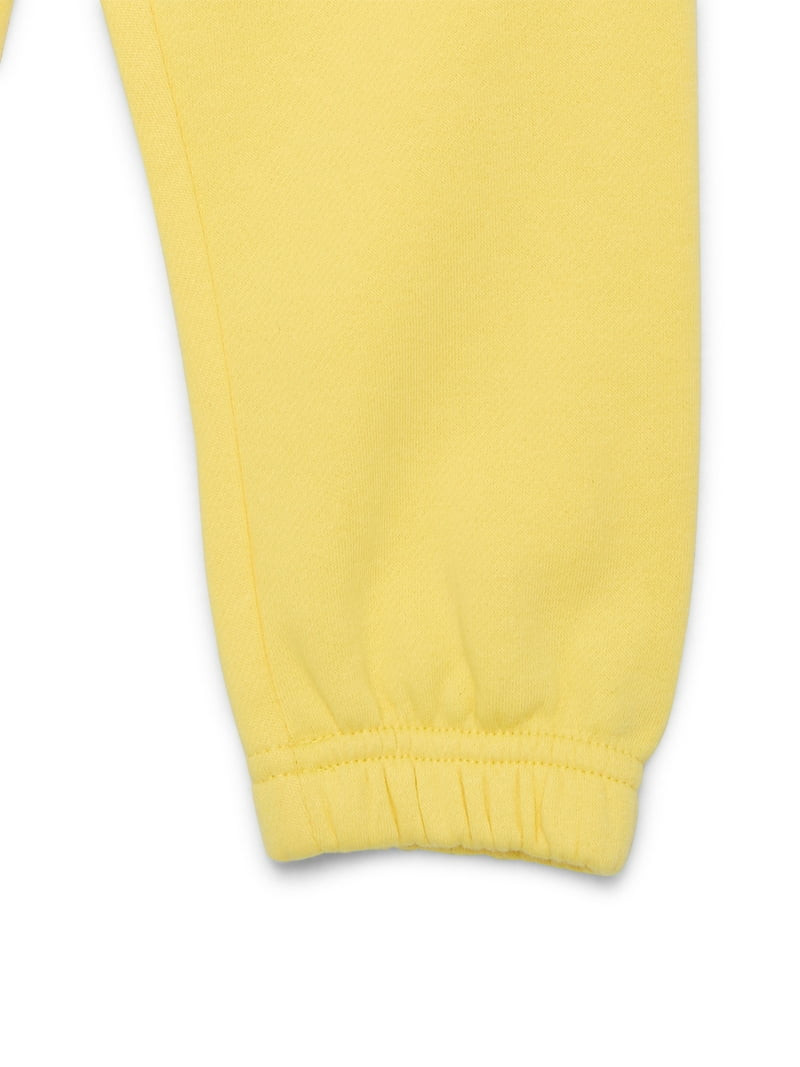 Wonder Nation Toddler Girls Fleece Jogger Pants, Sizes 2T-5T | Walmart (US)