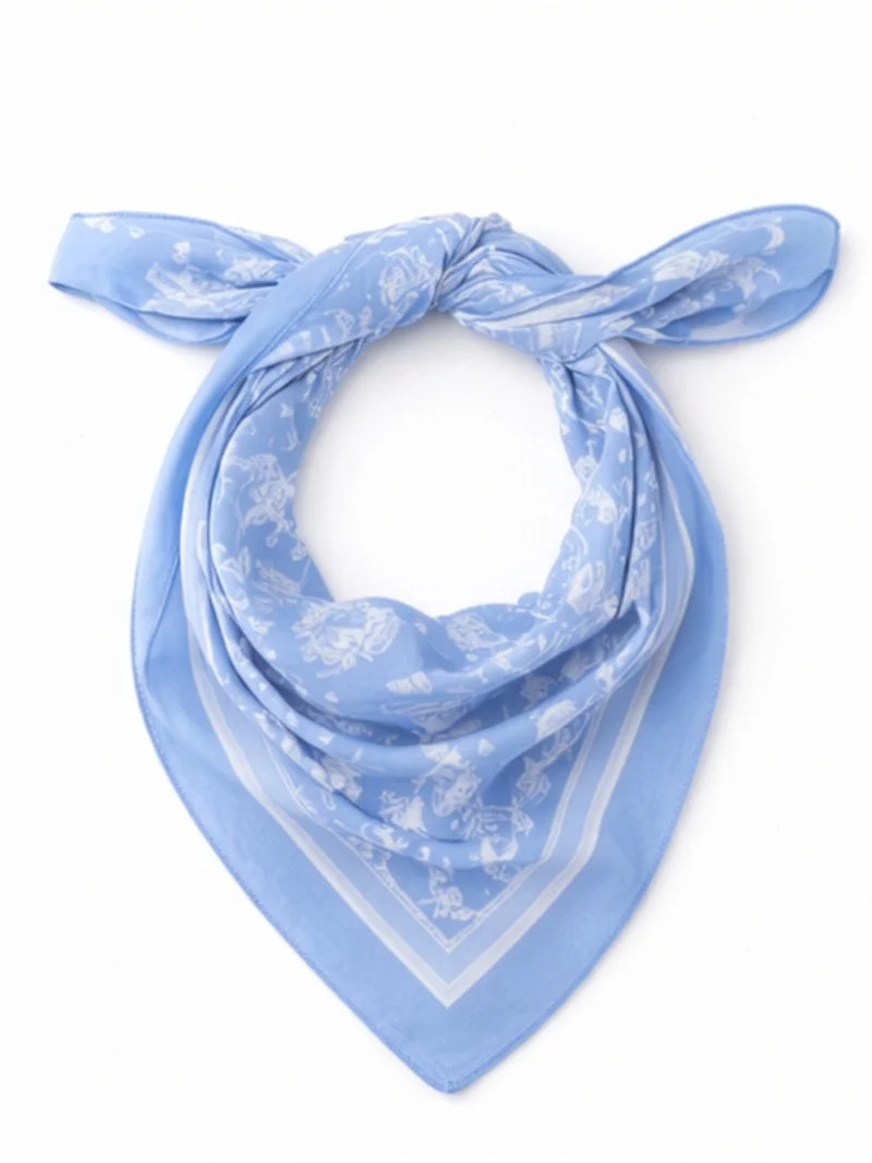 Time and Tru Women's Americana Bandana, Polished Blue | Walmart (US)