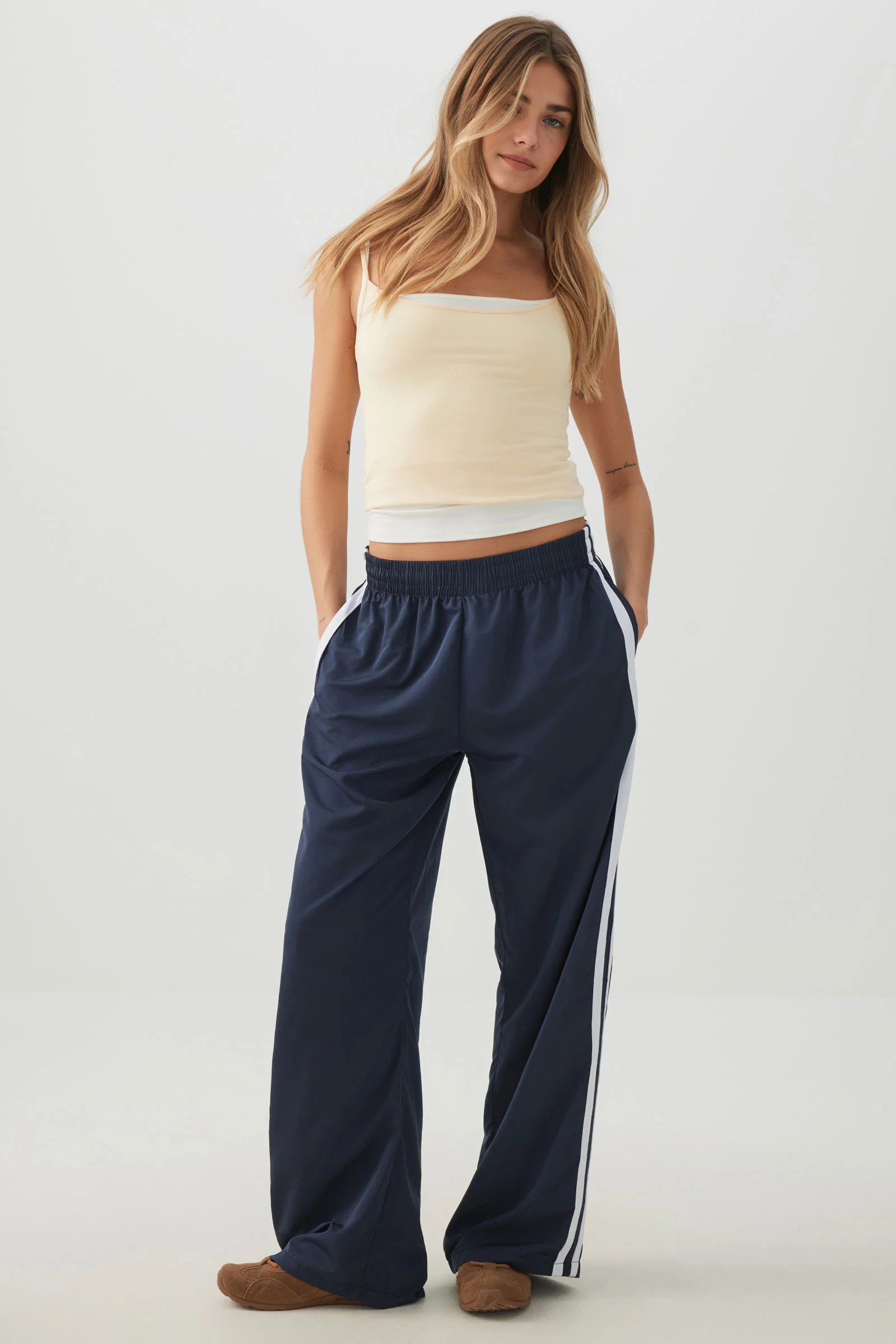 Track Pants with Stripes | Ardene