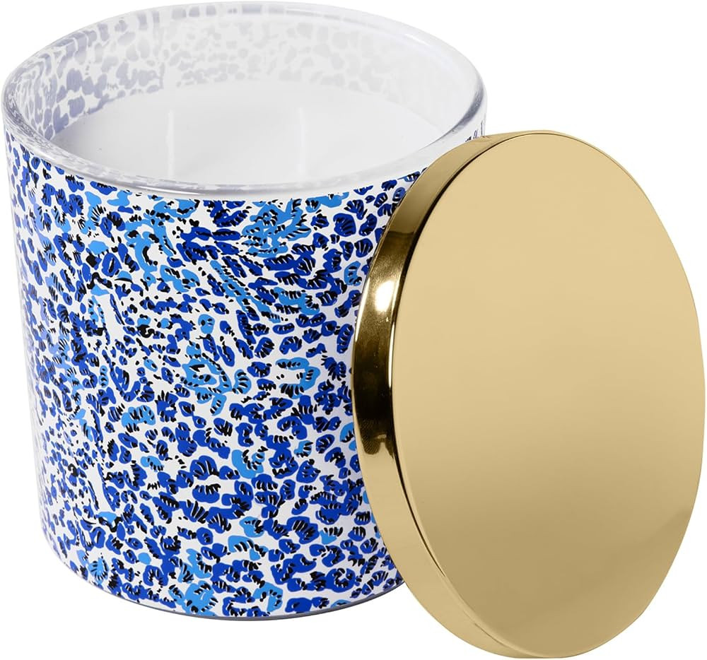 Lilly Pulitzer Two Wick Jar Candle, 12oz Soy Wax Candle, Scented Candle for Home, Cute Candle wit... | Amazon (US)