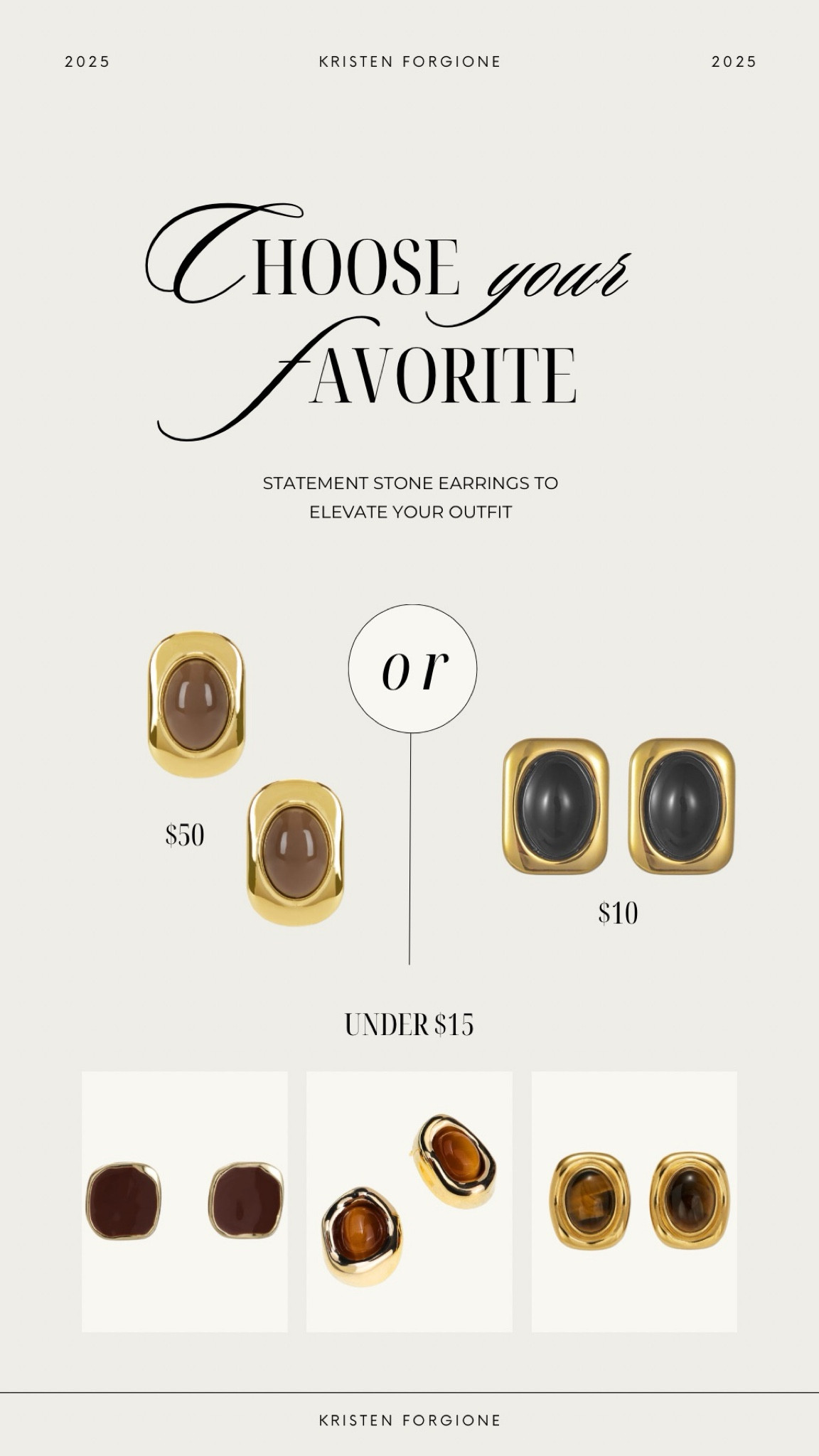 Statement stone earring studs will elevate any basic outfit! From Amazon!

#LTKFindsUnder50 #LTKMostLoved #LTKStyleTip