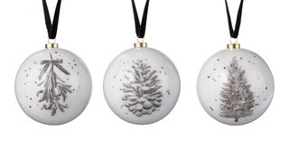 CANVAS The Night Before Christmas Trend Collection Designer Bauble Ball Ornament in Gift Box, 6-p... | Canadian Tire