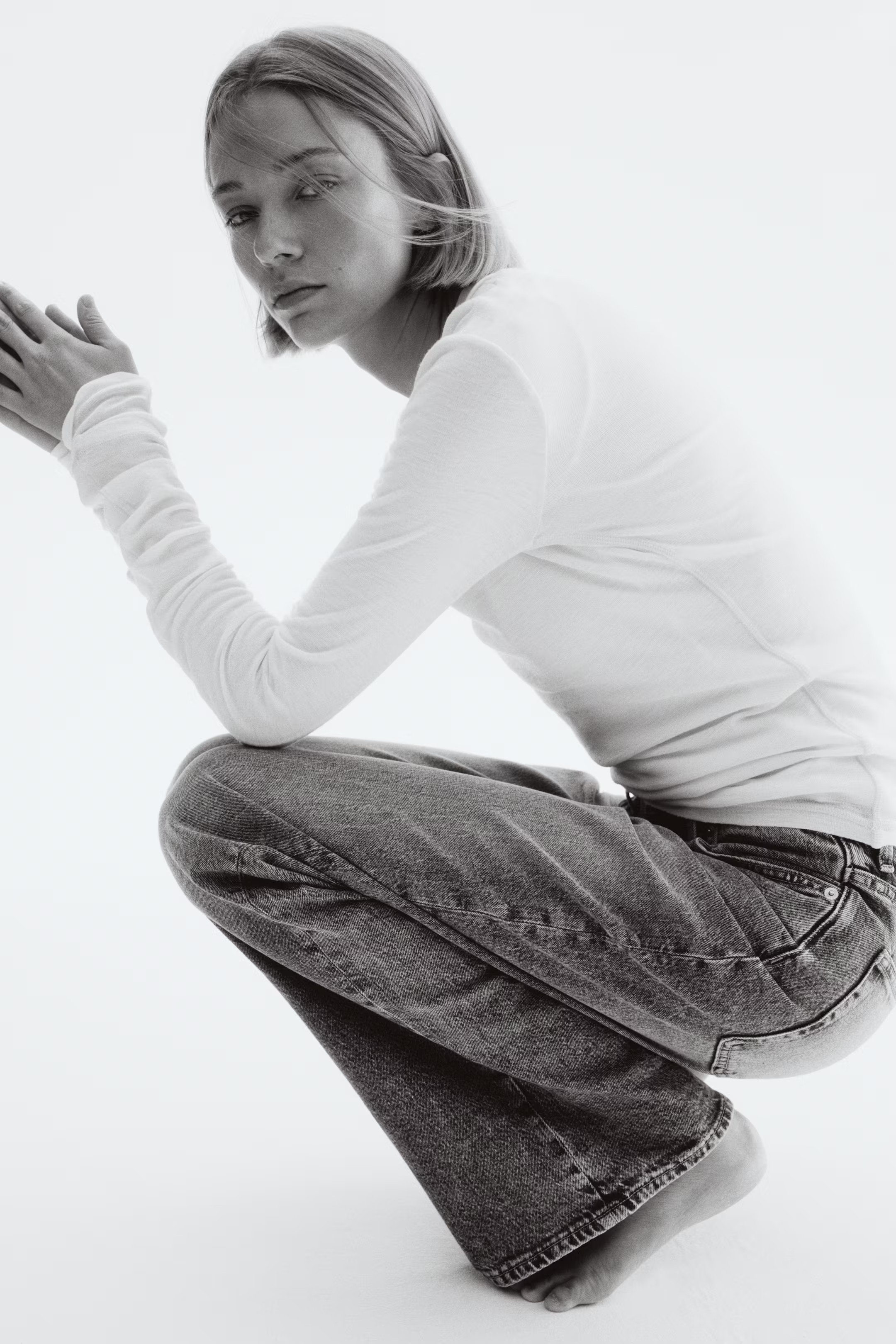 Bootcut High Jeans | H&M (UK, MY, IN, SG, PH, TW, HK)