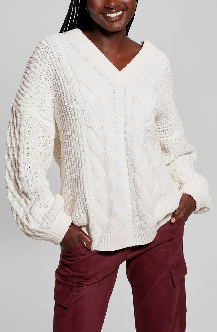 Aki Cable Knit Cardigan | Nordstrom
