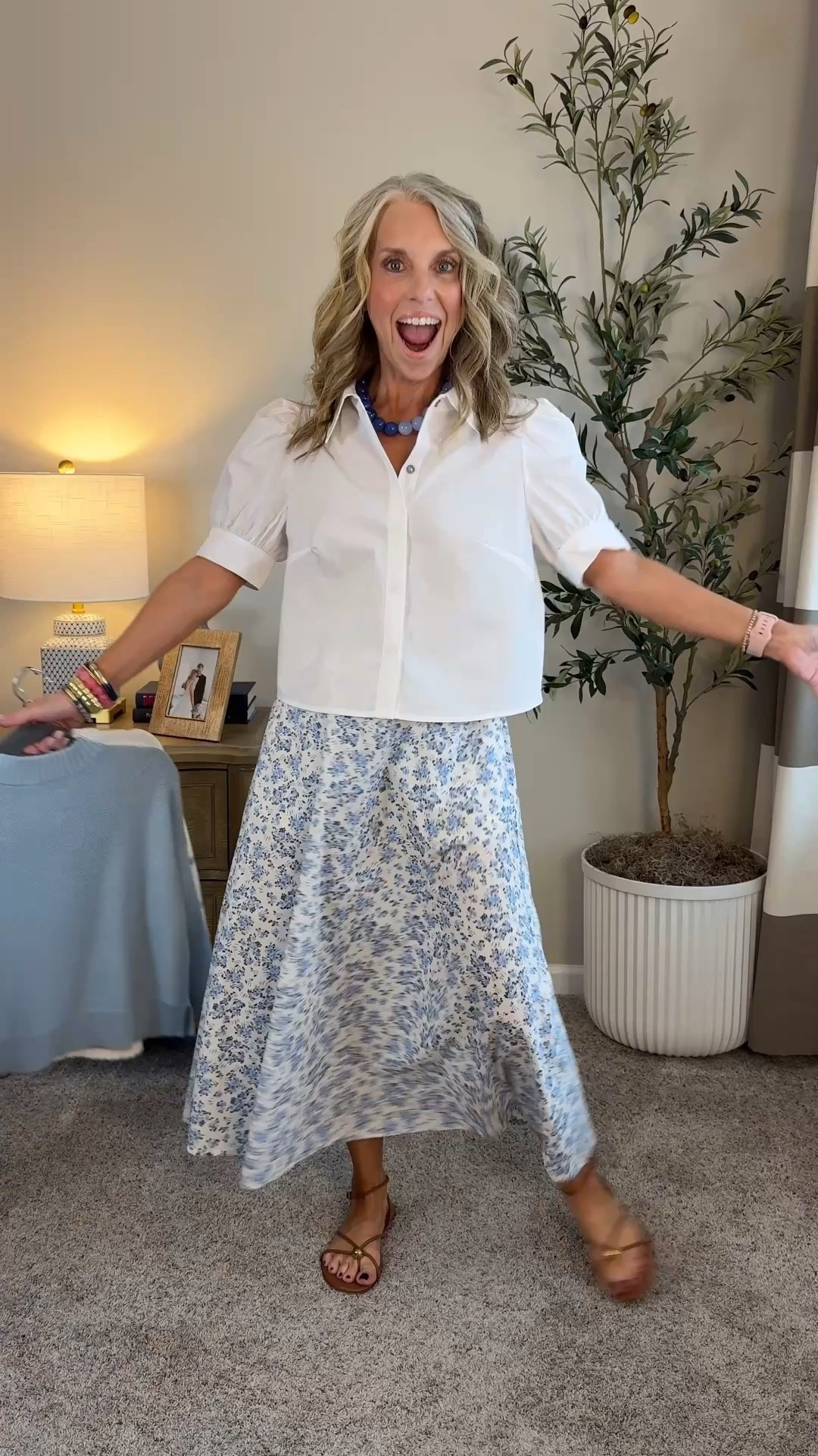 Wearing. XS skirt and sweaters. Small top 

#LTKSaleAlert #LTKOver40 #LTKootd