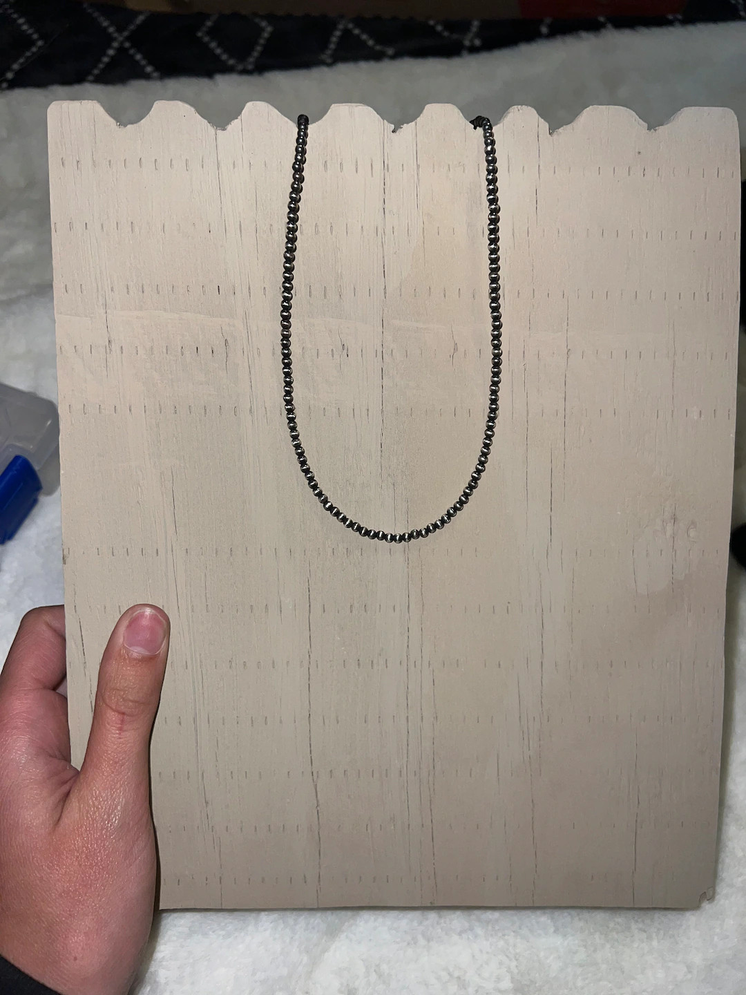 3mm Pearl Necklace - Etsy | Etsy (US)