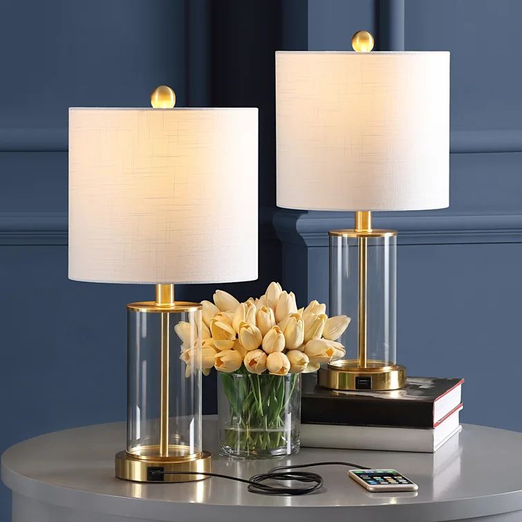 Serkan Metal USB Table Lamp | Wayfair North America