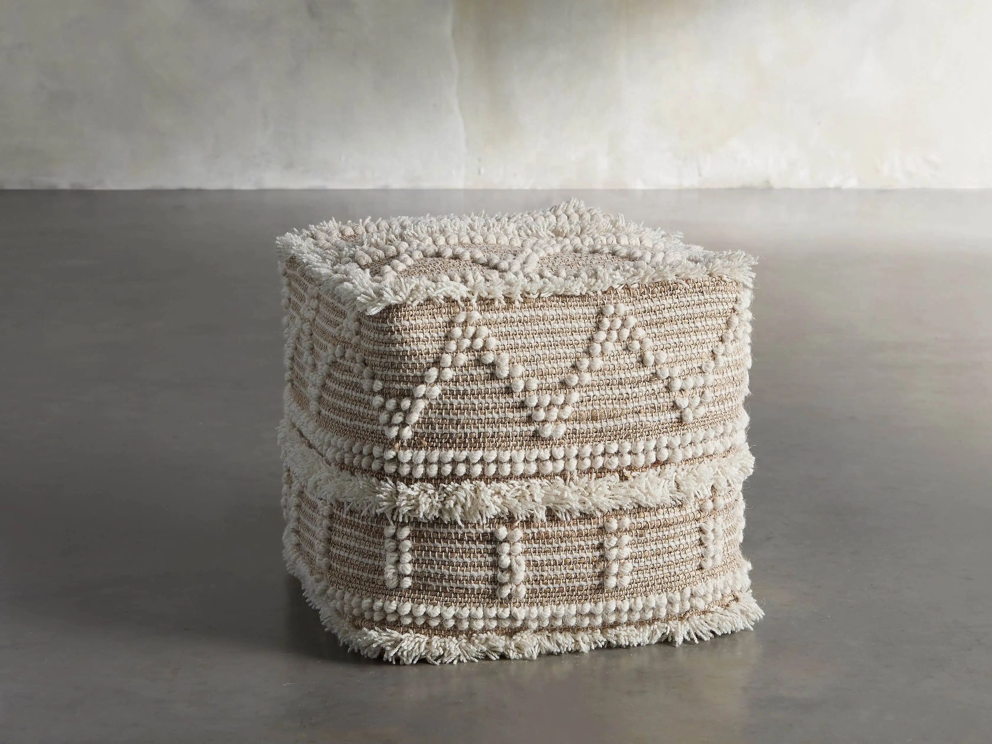 Soraya Pouf | Arhaus