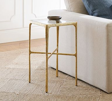 Bodhi Square Glass Accent Table (12") | Pottery Barn (US)