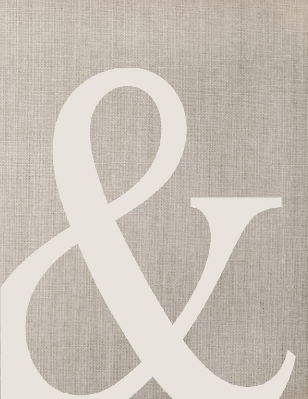 Ampersand: A Decorative Book & Journal for Interior Design Display: Modern Neutral Aesthetic for ... | Amazon (US)