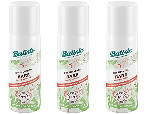 Batiste Dry Shampoo Bare Mini Travel Size 1.06 oz (Pack of 3) | Amazon (US)