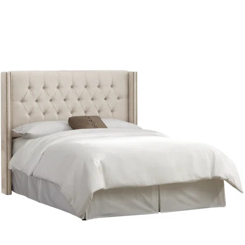 Rita Tufted Upholstered Low Profile Standard Bed | Wayfair North America