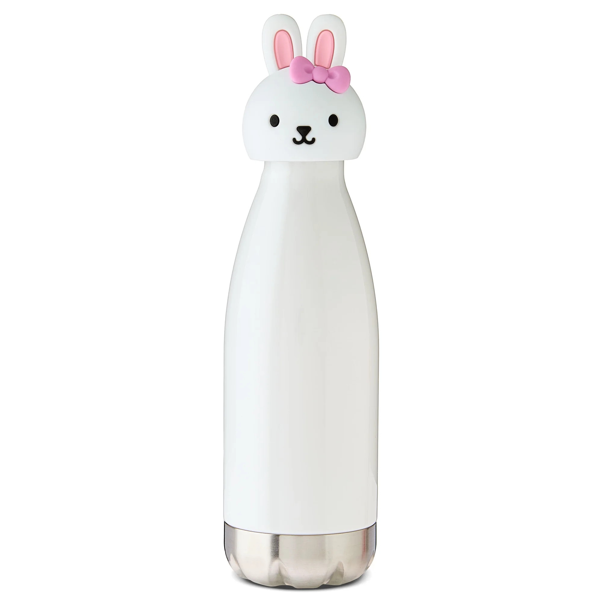 Plastic Bunny Sport Bottle, White, 18 fl oz, Easter by Way To Celebrate | Walmart (US)
