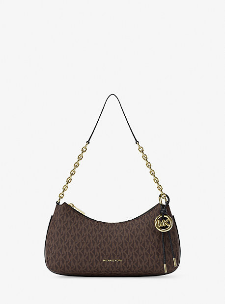 Nolita Medium Signature Logo Chain Pochette | Michael Kors US