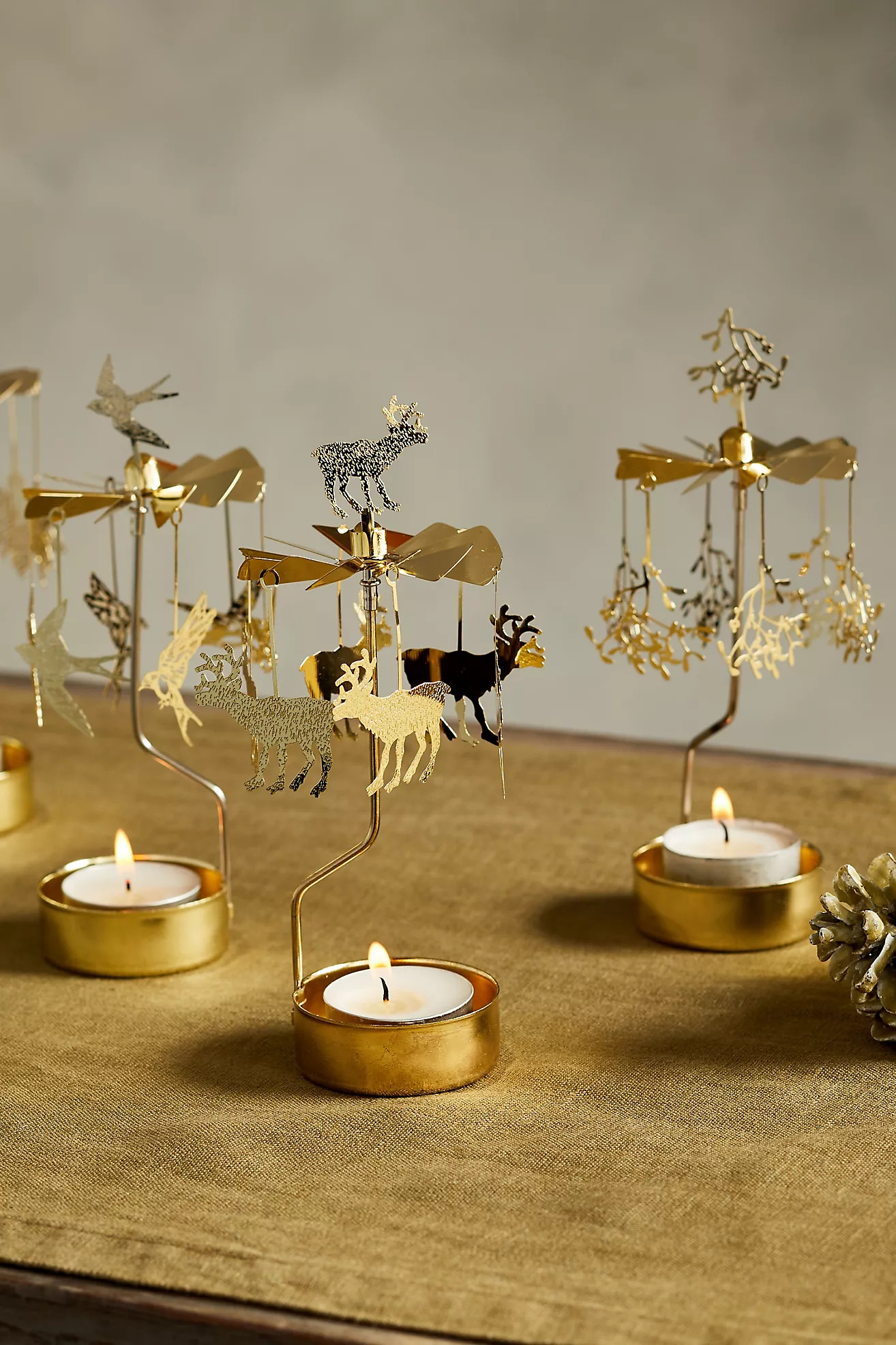 Rotary Candle, Deer | Anthropologie (US)
