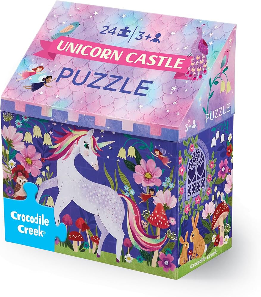 Crocodile Creek 24 Pc Unicorn Castle | Amazon (US)
