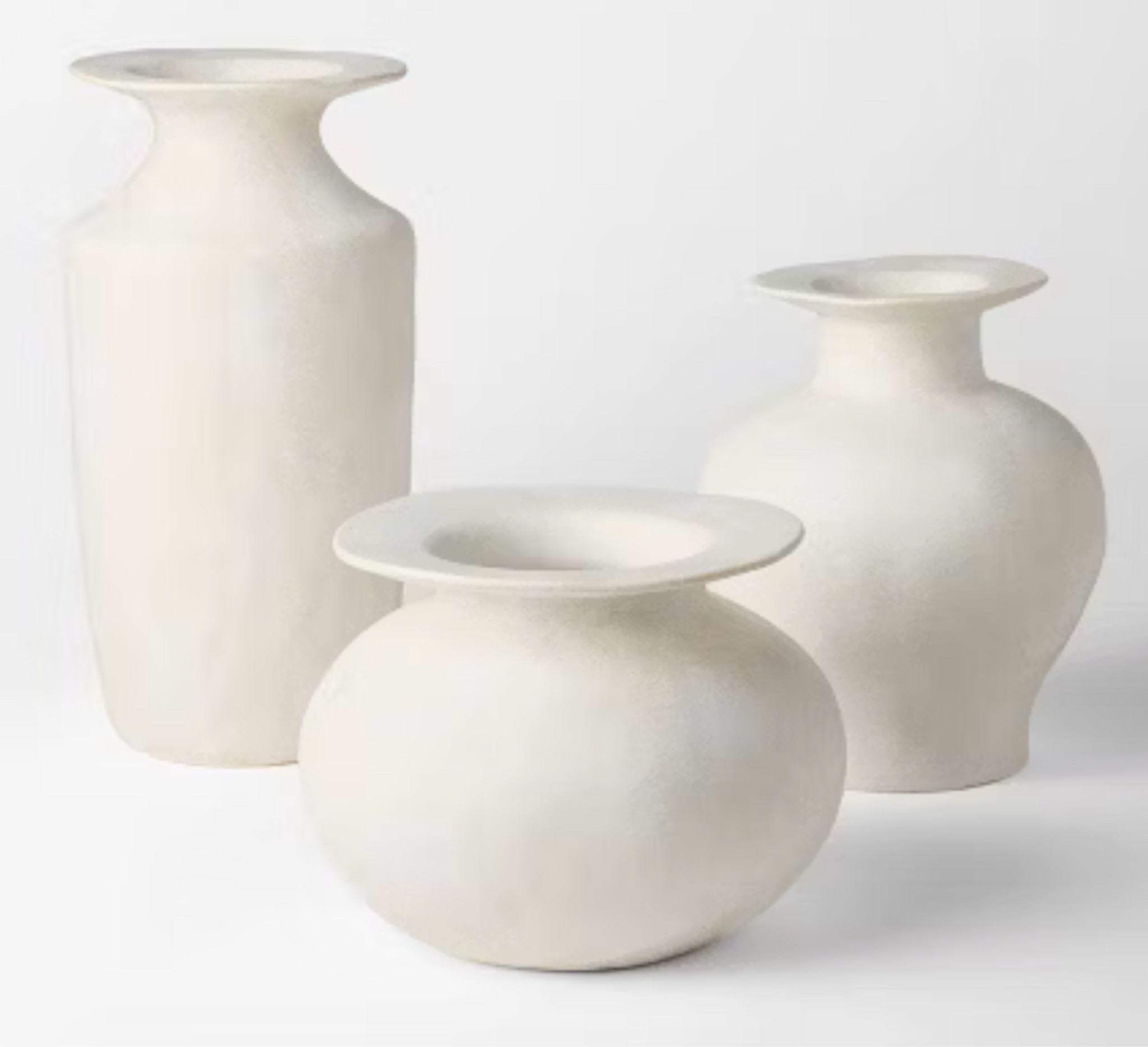 Ceramic vase set, vase decor, cream vases

#LTKHome