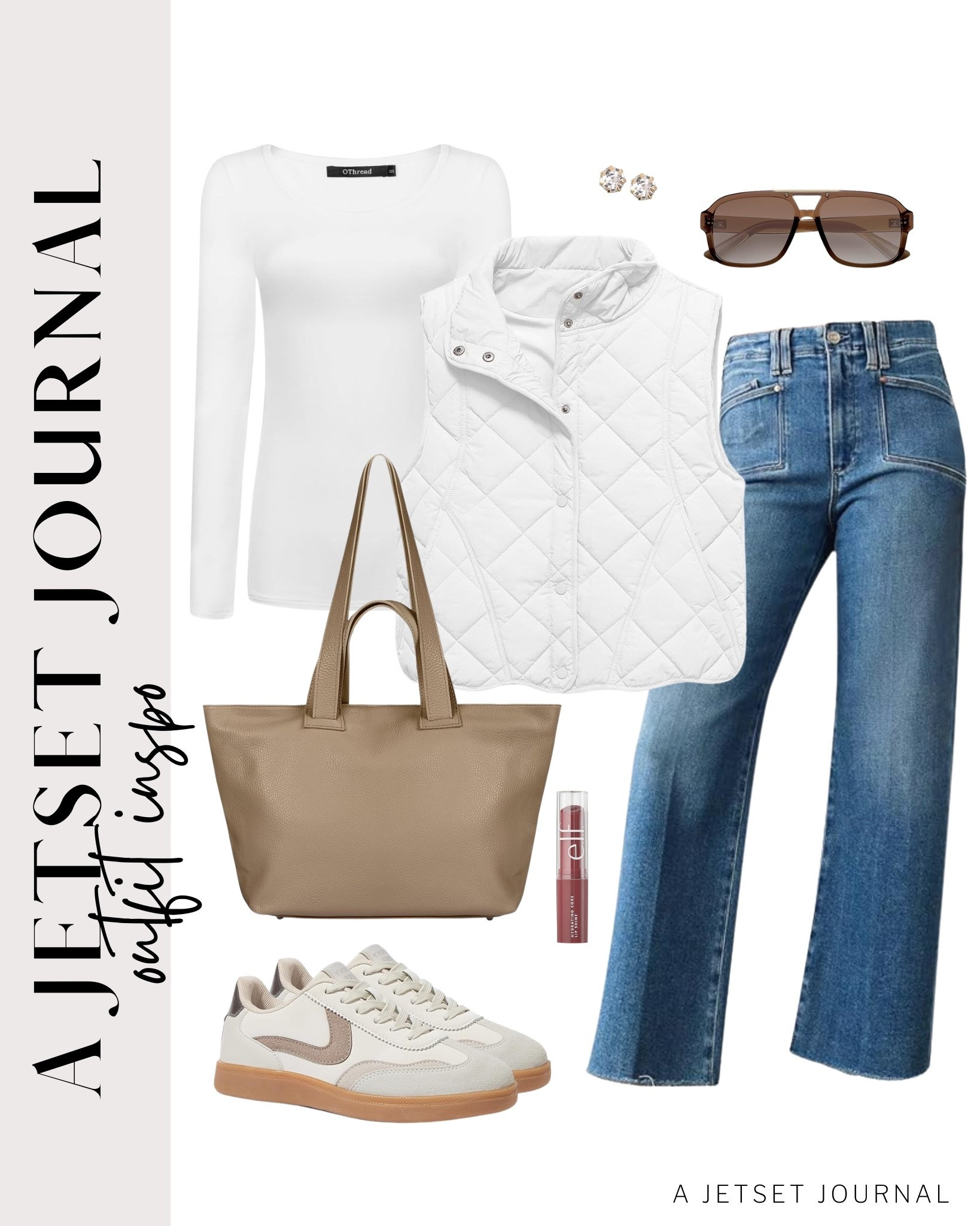 Loving how fresh this look feels. Perfect for travel and everyday wear!
puffer vest, puffer crossbody bag, wide leg jeans, lace uip sneakers, casual outfit, ways to style, casual outfit inspo, capsule wardrobe, favorite finds, top picks, mom outfit, everyday style, transitional style, trendy look, viral style, affordable look, amazon favorites, winter to spring outfit idea

#LTKSeasonal #LTKU #LTKootd