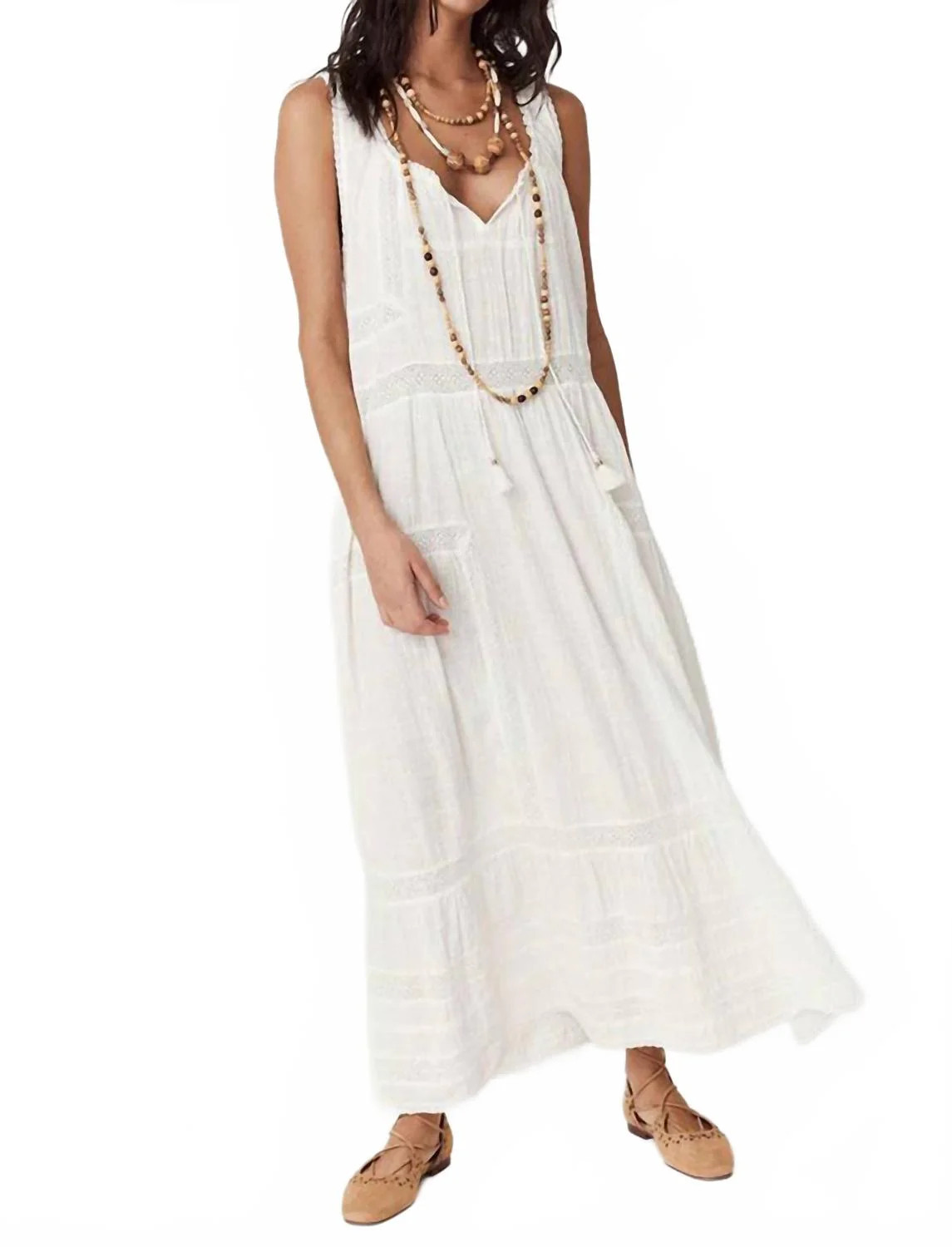 Serendipity Lace Sundress In Jasmine | Shop Simon