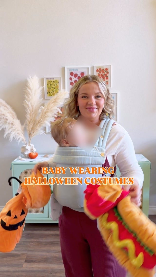 🎃say BABY to snag! 🎃 how cute are these baby carrier costumes! 🤩👏🏼 so many more styles too! #halloweencostumes #babywearing
