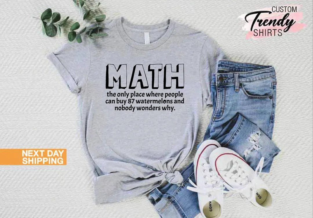 Funny Math Teacher Shirts, Math Teacher Gift, Funny Saying Shirt for Teacher, Gift for Teacher, M... | Etsy (Global)