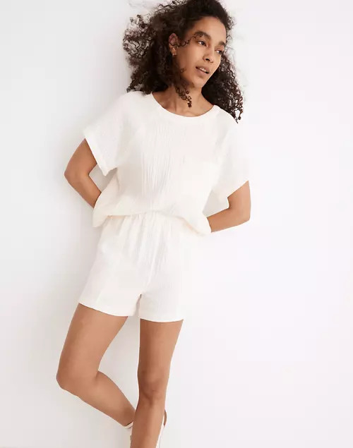 Lightspun Easy Pull-On Shorts | Madewell