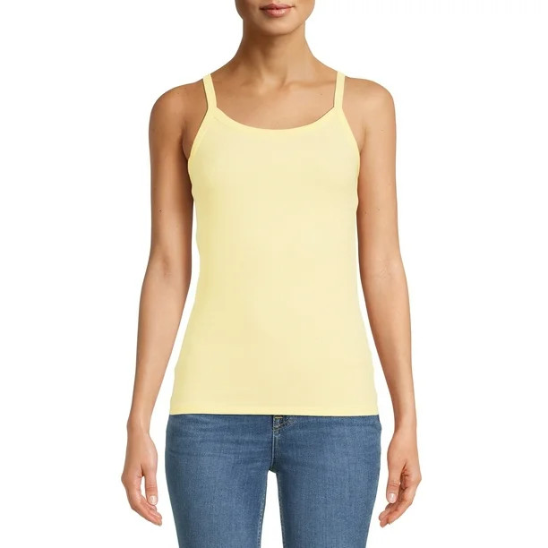 No Boundaries Juniors Ribbed Cami | Walmart (US)