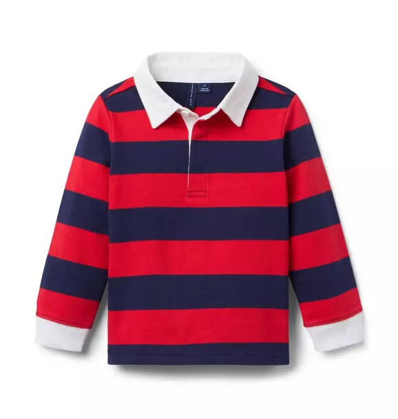 Striped Rugby Shirt | Janie and Jack